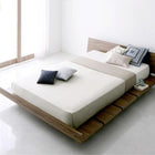 ローベッド 国産カバーポケットコイルマットレス ワイドステージ セミダブル フレーム幅160