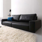 フロアソファ ロータイプ 3P ワイド肘