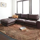 ローソファ ソファー L字 ソファ&オットマンセット 1人掛け×3