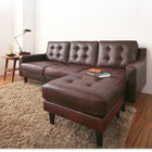 ソファー コーナーソファ L字 キルティング ミドルサイズ