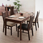 ダイニング 5点セット(テーブル+チェア4脚) W120-180