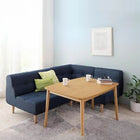 ダイニングテーブル 幅120 こたつ付き ダイニングセット 4点セット テーブル+2人掛けソファ1脚+1人掛けソファ1脚+コーナーソファ1脚