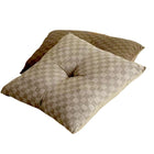 こたつクッション 大 2個セット ブロックチェック柄