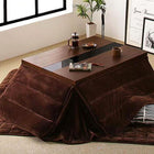 こたつ 3点セット テーブル+掛 敷布団 4尺 長方形 80×120  こたつ 省スペース