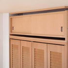 耐震収納上置 高さ35cm?67cm対応でどこでも設置可! 幅106 奥行29