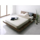 ローベッド 国産カバーポケットコイルマットレス ワイドステージ セミダブル フレーム幅160