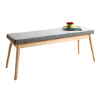 ダイニング ベンチ 2人掛け 北欧スタイル ソファベンチ