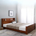 天然木すのこベッド 6段階高さ調節 スタンダードポケットコイル ダブル