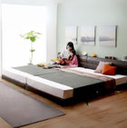 ベッド連結 ローベッド ワイドK220 フロアベッド 国産ポケットコイル