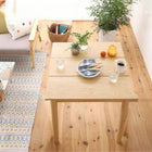 ダイニングセット コンパクトダイニングテーブル ナチュラル W68