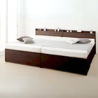 収納ファミリーベッド 組立設置付 薄型プレミアムボンネルコイル A+A ワイドK240(SD×2)