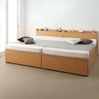 収納ファミリーベッド 薄型スタンダードポケットコイル A+C ワイドK200