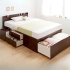 組立設置付 布団が収納できるチェストベッド 薄型プレミアムポケットコイルマットレス シングル