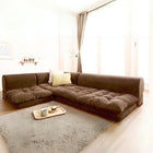 フロアソファ 3人掛け ソファー コーナーソファ L字 ソファ3点セット L字 1人掛け+2人掛け+コーナー