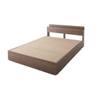 ベッドフレームのみ クイーン収納ベッド