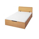 ベッドフレームのみ ガス圧 大型跳ね上げすのこベッド 縦開き キング SS+S レギュラー お客様組立