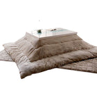 こたつ3点セット テーブル+掛 敷布団 鏡面仕上 長方形 75×105