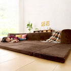 こたつ クッションラグ 2点セット(ラグ+カバー) 小 200×174 カバーが洗える マイクロファイバー