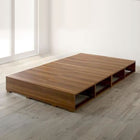 ベッドフレームのみ ベッド セミダブル 引き出しなし