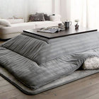 こたつ掛布団&敷布団2点セット ウレタン4倍入り極厚敷布団タイプ 5尺長方形 90×150cm 天板対応 裏プレミアム毛布つき