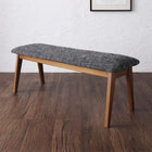 単品 ダイニング ベンチ 2人掛け 天然木