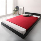 ベッド セミダブル ローベッド プレミアムボンネルコイル