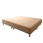 キングサイズ 脚付きマットレス プレミアム2層ポケットコイル キング(SS+S)