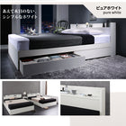 Bed frame only No mattress Long-selling Popular Bed Bed frame With storage Wooden bed With outlet Storage bed Natural Black White Bed frame only Single