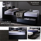 Bed frame only No mattress Long-selling Popular Bed Bed frame With storage Wooden bed With outlet Storage bed Natural Black White Bed frame only Single