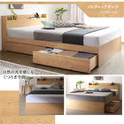 Bed frame only No mattress Long-selling Popular Bed Bed frame With storage Wooden bed With outlet Storage bed Natural Black White Bed frame only Single