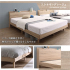 Bed, slatted bed, slatted bed, single bed, single, mattress included, solid wood slatted bed, natural wood slatted bed, storage, wooden bed, sturdy, breathable, Nordic, craftsman, mattress included, single