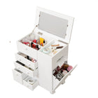 コスメワゴン 45×27×51.5cm ホワイト