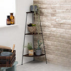 コーナーラック 3段 30×30×85cm ブラック