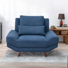 ソファ(ブライト) 1P ダークブラウン