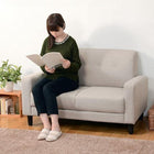 ソファ 120×64×71cm ブラウン