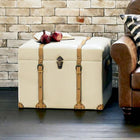 収納スツール 幅60cm 60×40×46cm ダークブラウン