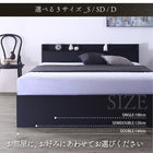 Assembly and installation included. Black semi-double bed with storage. Black bed with storage, shelf, outlet, craftsman mattress and hotel-style cover included. Semi-double.
