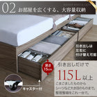 Bed frame only, no mattress, bed, queen bed, queen size bed, bed frame, storage bed, storage, shelf, outlet, slatted bed base, headboard, gray, brown, white, black, frame only, queen size