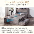 ベッド ショート 収納付き ベット 小さい 180cm 白 グレー 収納ベッド 宮付 マットレス&専用リネン2点付 シングル ショート丈