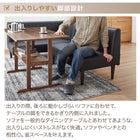 Dining table Walnut Gray Oak Natural 4 seater 2 seater Compact Rectangular Dining table Dining table Single table