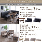 Dining table Walnut Gray Oak Natural 4 seater 2 seater Compact Rectangular Dining table Dining table Single table