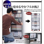 コミック両面収納 BOTH ボウス ワイドタイプ 棚 シェルフ 本収納 AV コミック