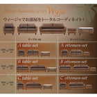 ローテーブル W100 ウォーターヒヤシンスシリーズ