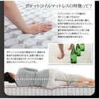 フロアベッド ダブル 照明 コンセント付き フレームのみ