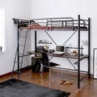 ロフトベッド シングル ロフトベッド 階段 階段付き ハイタイプ ロフト パイプベッド 収納 宮付き コンセント付 ベッドフレームのみ