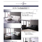 レイアウト自由!フロアカウチソファ ソファ&オットマンセット 3人掛け