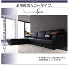 レイアウト自由!フロアカウチソファ ソファ&オットマンセット 3人掛け