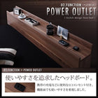 フロアベッド 国産カバーポケットコイルマットレス セミダブル