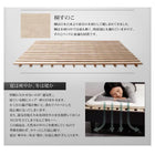 すのこベッド プレミアムポケットコイルマットレス シングル