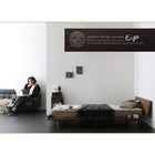 ローベッド ベッドフレームのみ セミダブル